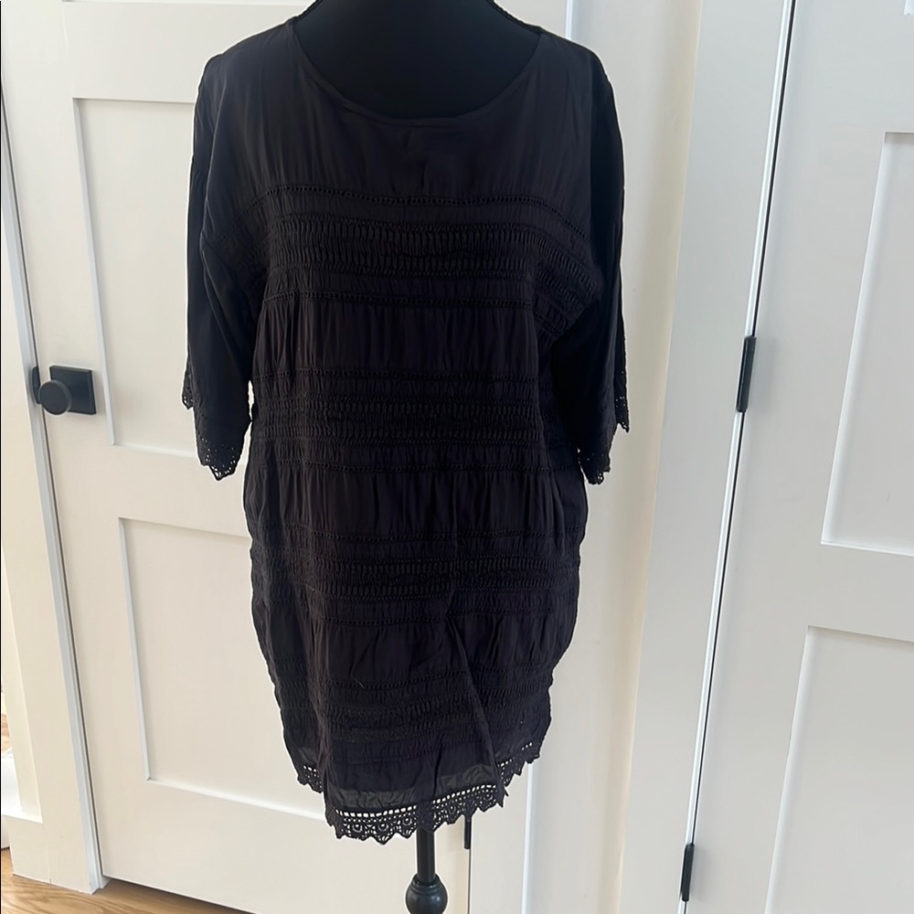 Elegant Black Lace Dress